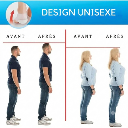 Silhouette Up - Invisible, Ajustable Et Durable — Confiance à Chaque Pas
