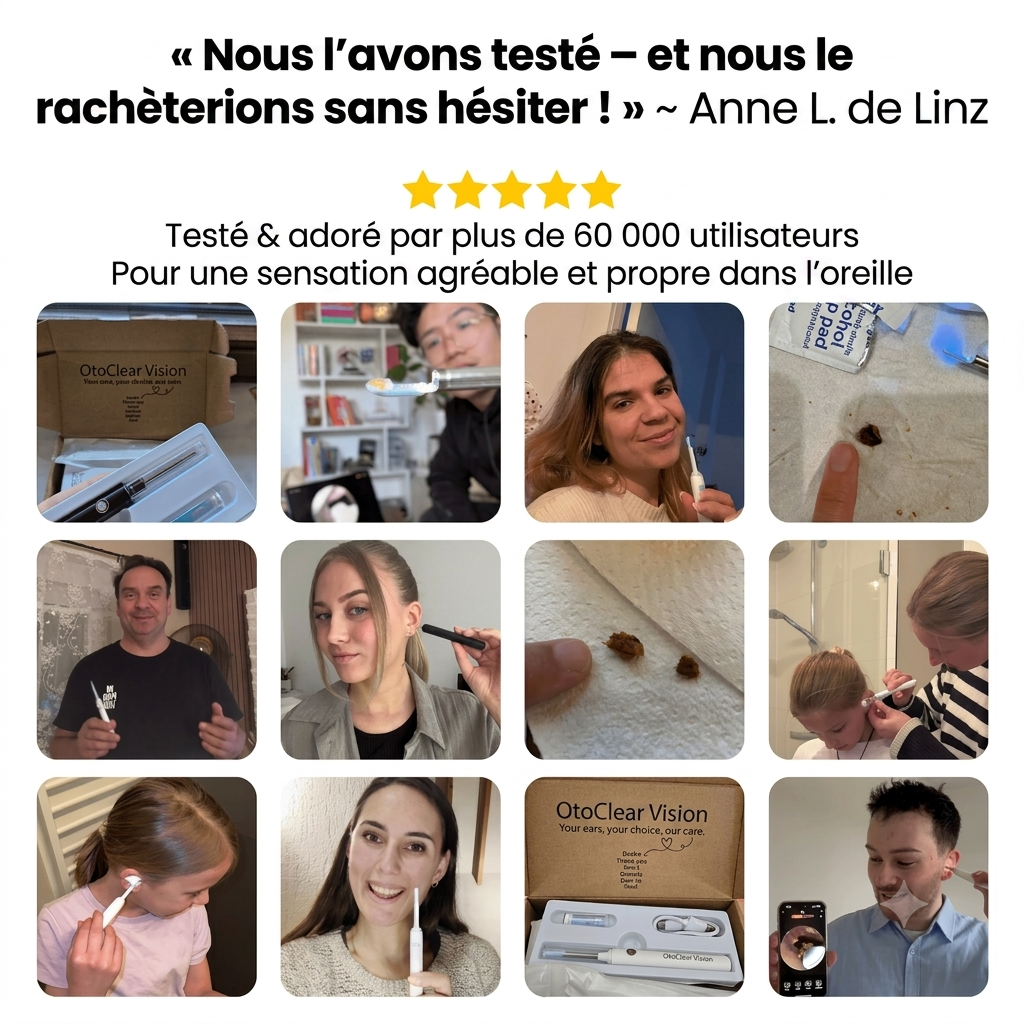 OtoClear Vision — Nettoyeur auditif intelligent 360°