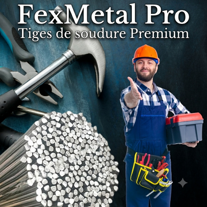 FexMetal Pro — Tiges de soudure 2mm | Résistance et précision professionnelles
