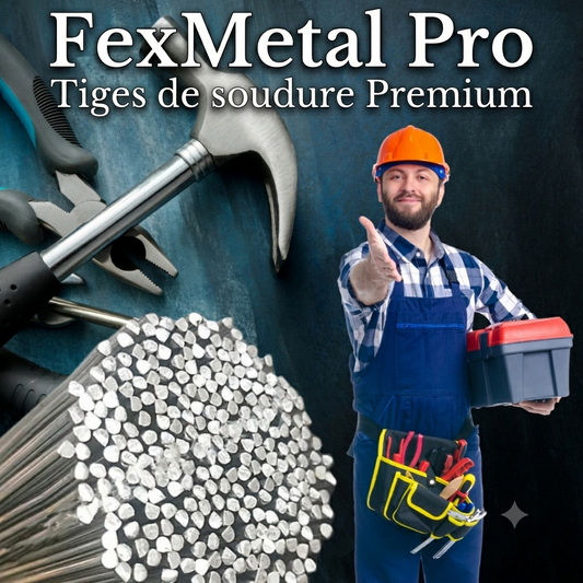 FexMetal Pro — Tiges de soudure 2mm | Résistance et précision professionnelles