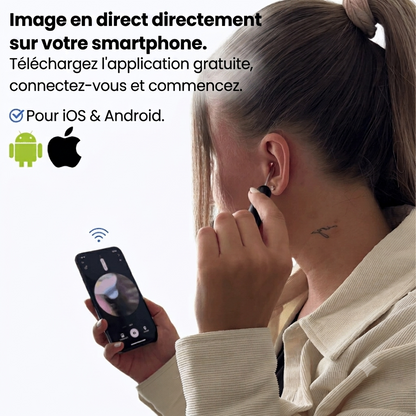 OtoClear Vision — Nettoyeur auditif intelligent 360°