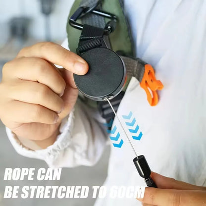 SafeGrip — Sangle rétractable anti-chute et anti‑vol