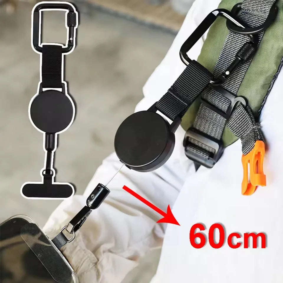 SafeGrip — Sangle rétractable anti-chute et anti‑vol