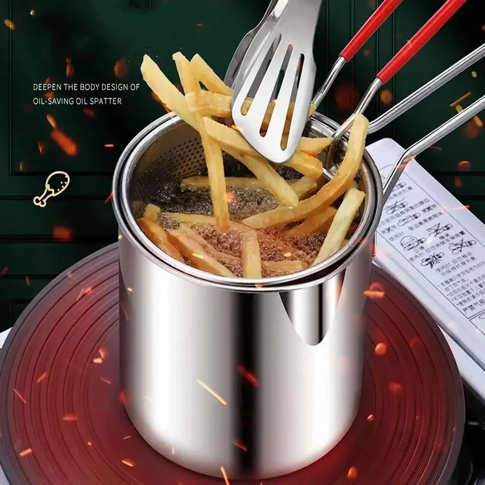 Friteuse Crousti-Pro — En Acier Inoxydable