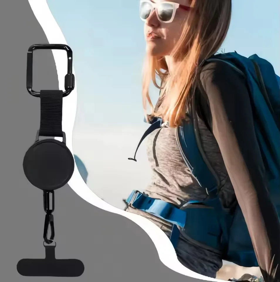 SafeGrip — Sangle rétractable anti-chute et anti‑vol
