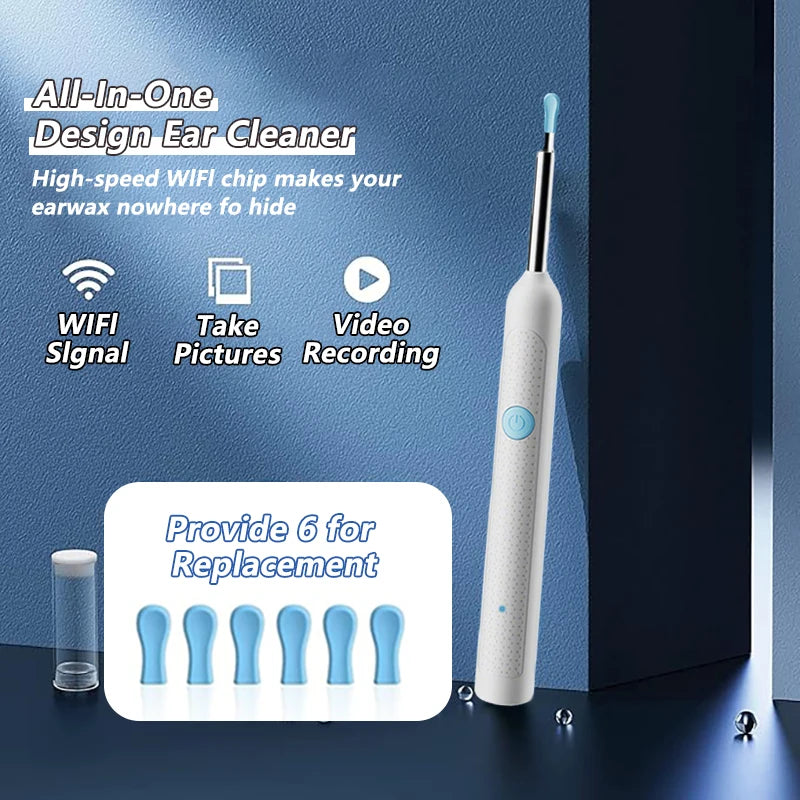 OtoClear Vision — Nettoyeur auditif intelligent 360°