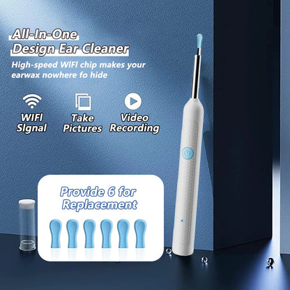 OtoClear Vision — Nettoyeur auditif intelligent 360°